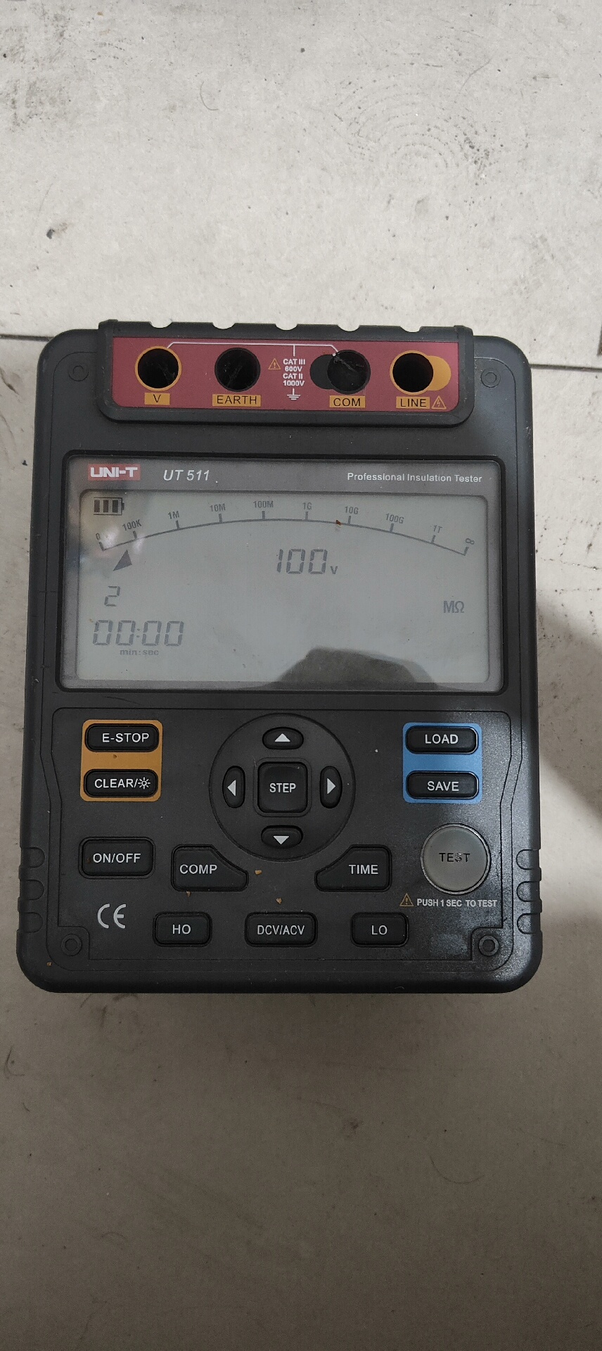 UT511  优利特绝缘电阻测试仪，数字摇表，测试电压输出最