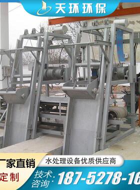 专业制作钢丝绳牵引格栅 钢丝绳格栅 三索式钢丝绳格栅除污机