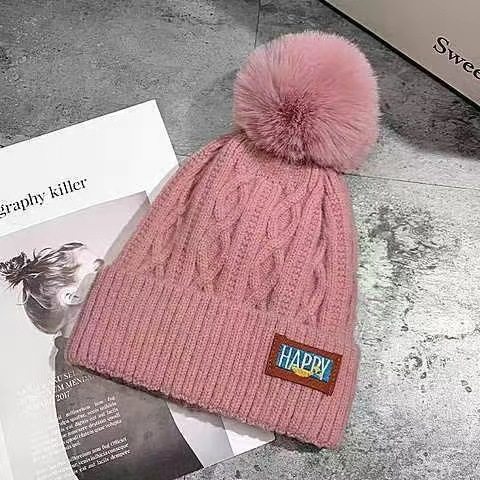 秋冬帽子女高级感男新款学生麻花加厚护耳围巾宽松帽保暖韩版百针