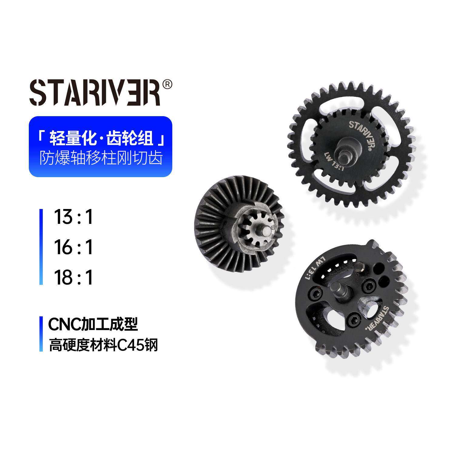 星河实验室 轻量化移柱钢切齿 黑卡数据优化防爆轴伞齿加硬齿轮组