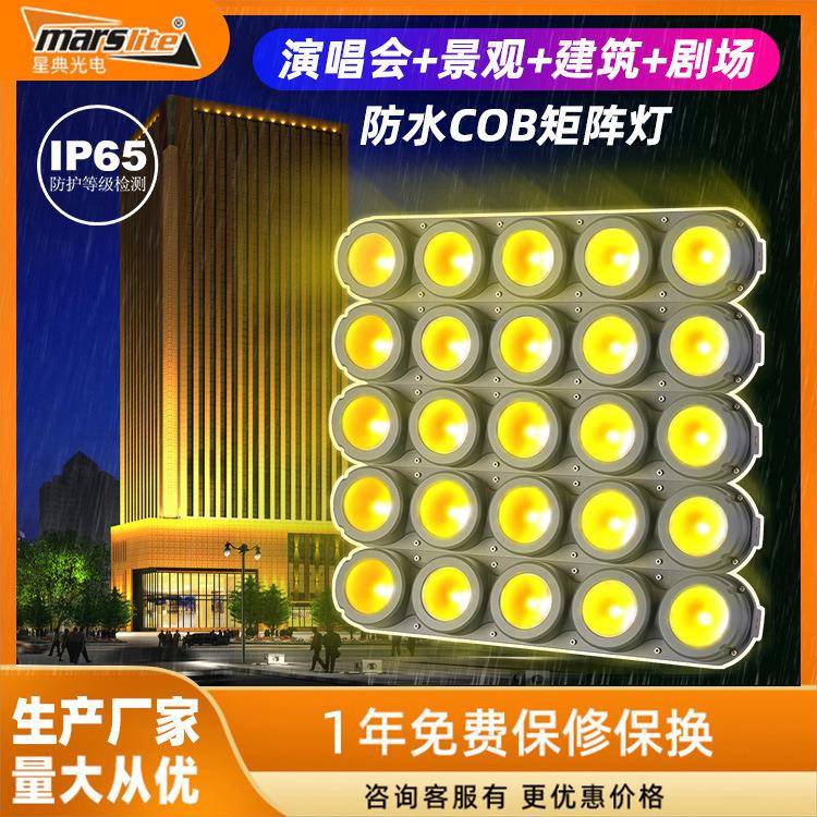 新款LED25颗防水光束矩阵灯 户外染色灯泛光灯园林绿化亮化景观灯