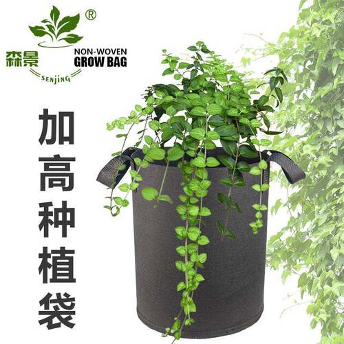 加高型种植袋加厚加深盆栽环保阳台绿植美植袋果树植树袋园艺花盆