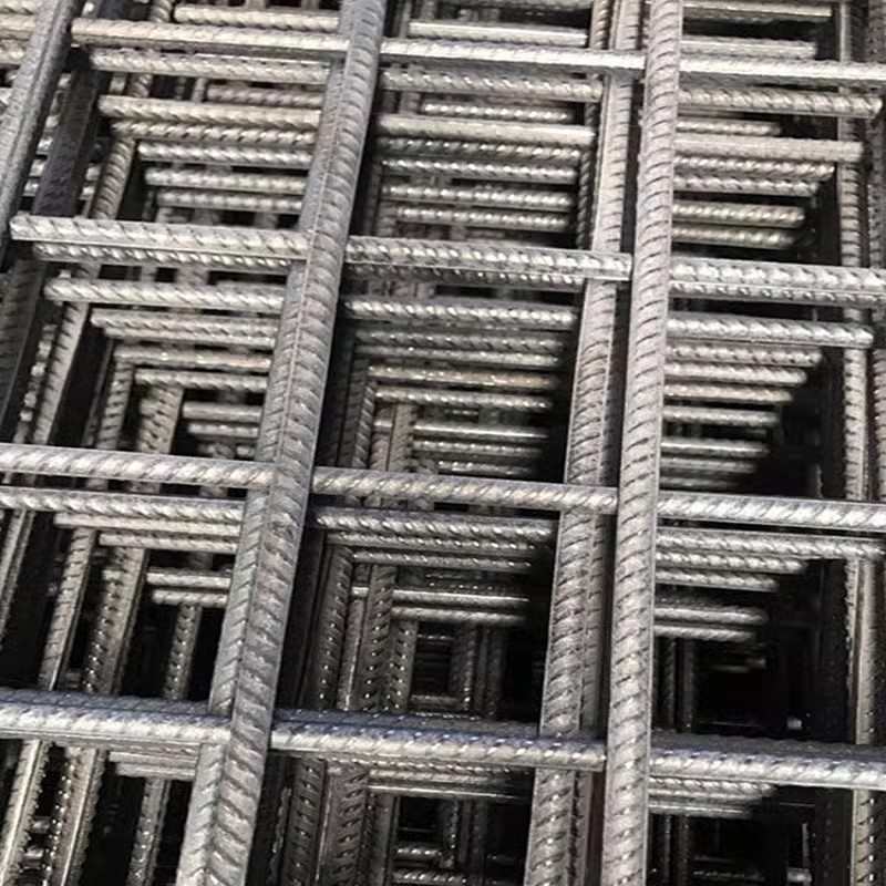 防裂钢筋网片焊接钢丝网镀锌电焊网片路面桥梁建筑施工水泥浇筑