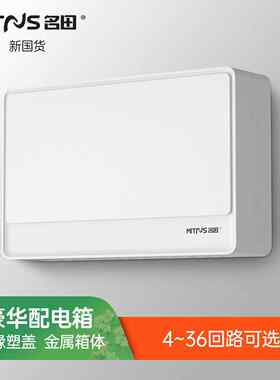 家用配电箱电表箱小号空开盒电源总闸控制箱强电箱弱电信息箱白色