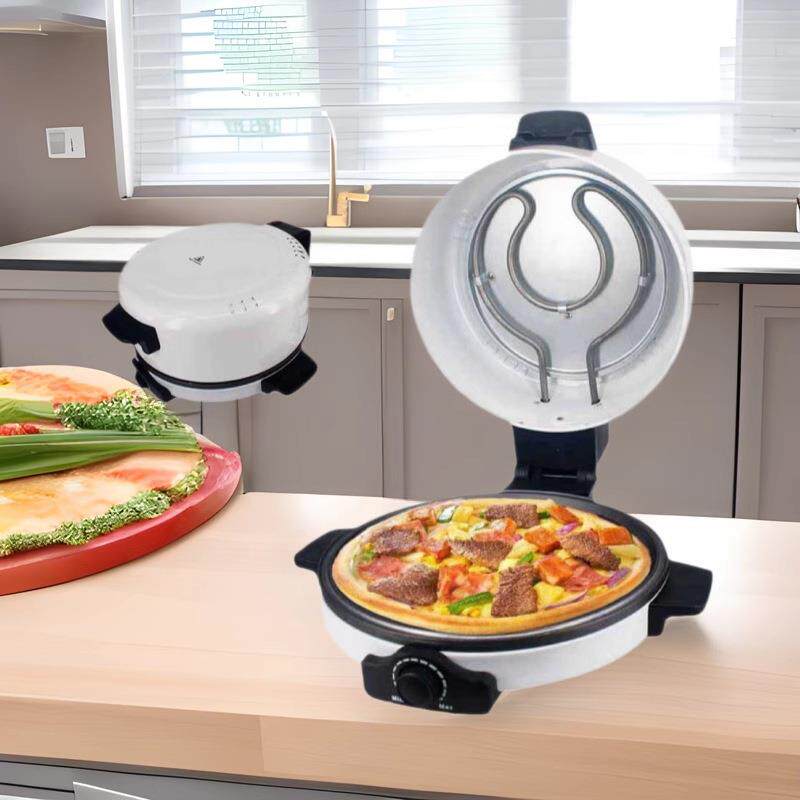 面包机家用披萨机不粘烤盘双面加热40cm直径大容量PizzaMake