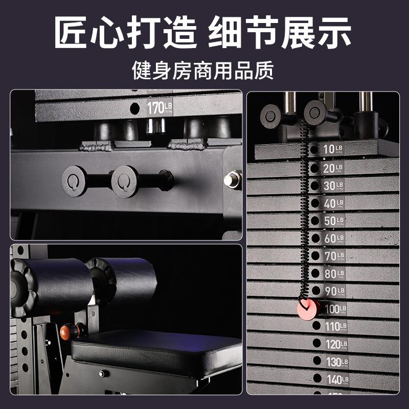 训高低M111拉训背肌高练器背部练器健身房商用位下拉训练器高拉背