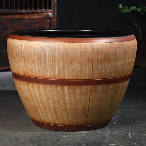 正品院大缸景德庭镇青花缸瓷水缸鱼缸荷花碗莲金睡莲盆乌龟酒店甲