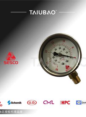 SESCO压力表 SESCO 压力表 直立式压力表 SESCO sesc压力表