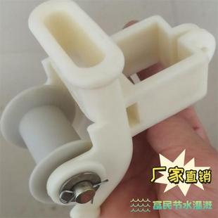 滴灌带新款铺管托尼龙滑轮防翻管铺膜机水管带配件浅埋传送导向轮