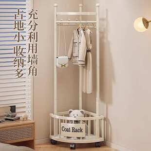 挂架内家转角轻衣帽架奢晾衣架衣架落地墙角架用挂衣卧室衣服简易