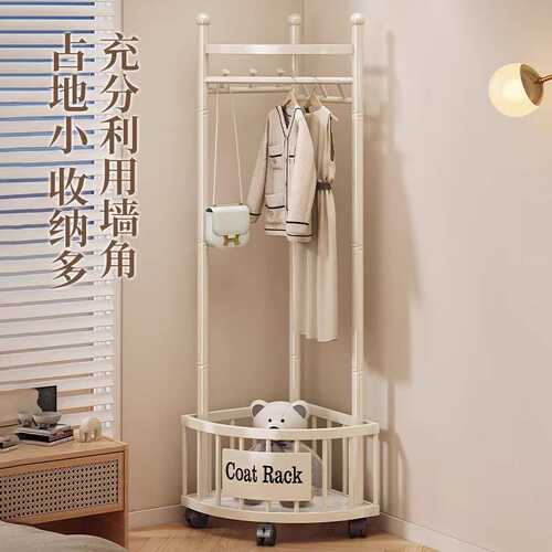 挂架内家转角轻衣帽架奢晾衣架衣架落地墙角架用挂衣卧室衣服简易