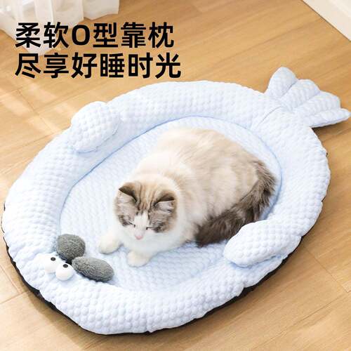 新款直销猫窝夏季狗狗睡觉垫子冰垫猫咪沙发夏天凉垫宠物四季通用