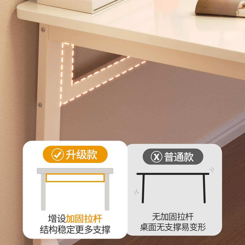 电脑桌卧室女生书桌学生家用桌子简易出租屋小型工作台学习写字桌