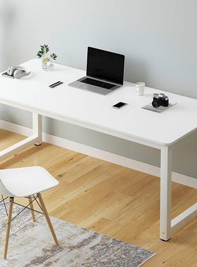 电简脑桌书桌子FXB公台桌式桌易长方形卧室简约学生小写字办桌长