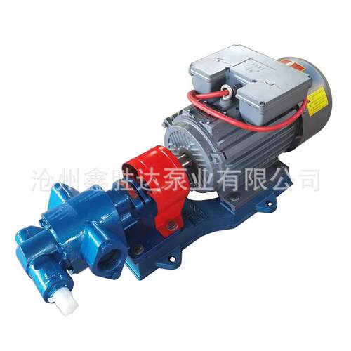 泊头齿轮泵厂家单项220V电压KCB-8.齿轮油泵DN40口径齿轮泵