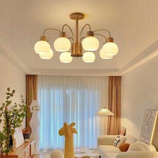 中古灯客厅主灯简约现代大气卧风室餐厅灯原日式中古吊灯灯吊具全