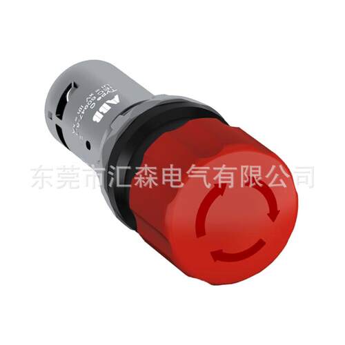 ABB CE系列紧凑型 旋转复位急停按钮 CE4T-10R-02