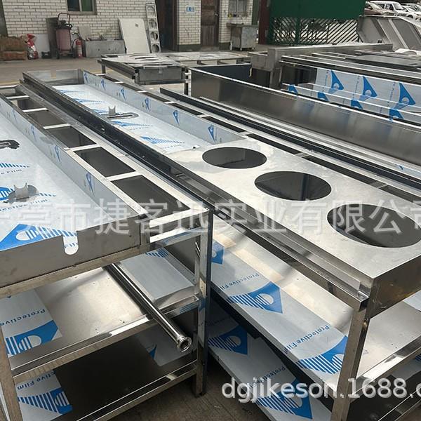 上海社区食堂称重保温餐线项目 北京养老厨房自助称重台施工厨房