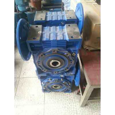 蜗轮蜗杆减速机星光牌RV箱NMRV040-7.5-63B5不配电机