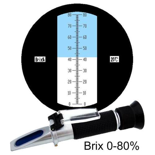 深圳外贸中性英文0-80%手持折射仪HT118