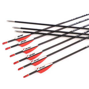 3.2内径40T高碳箭反曲复合竞技练习X10过渡纯碳箭ACC成品箭AAE羽