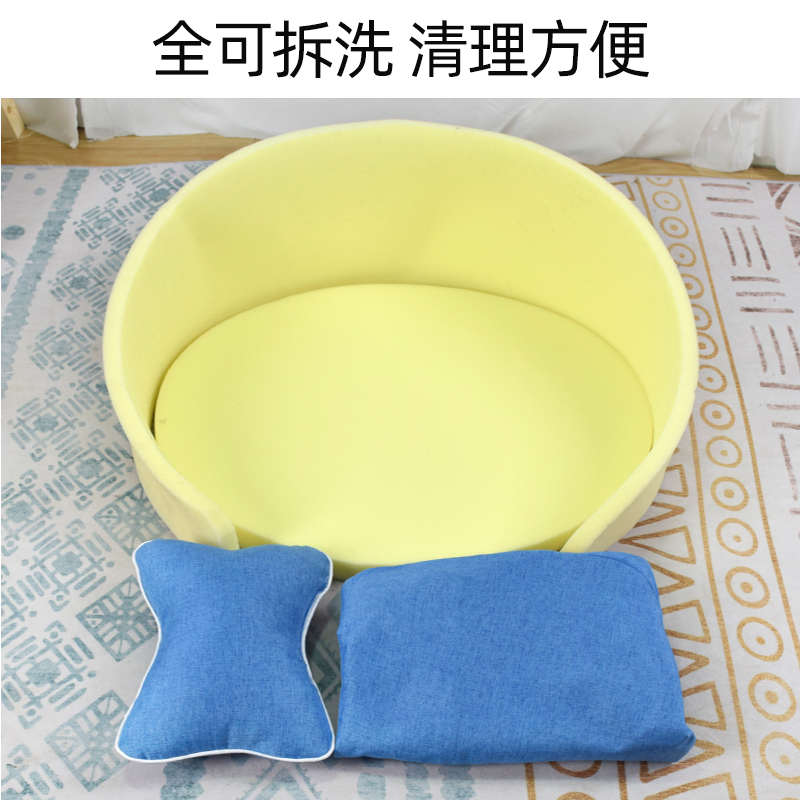 四季棉麻狗狗狗窝宠物窝可拆洗猫窝猫床通用猫咪用品窝