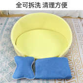 四季 棉麻狗狗沙发床狗窝宠物窝可拆洗猫窝猫床通用猫咪用品窝