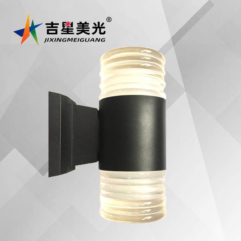 亚克力双头墙壁灯卧室床头水晶灯走廊户外壁灯