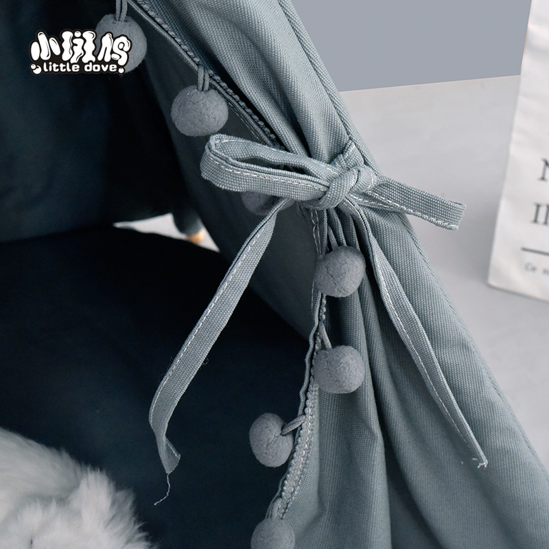 新品狗窝猫窝ins宠物帐篷可拆洗中小型犬韩版秋冬宠物屋四季通用