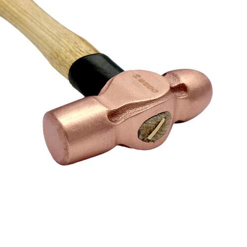 WEDO维度工具 紫铜锤紫铜木柄奶头锤铜锤木柄奶头锤手锤 CO2205B