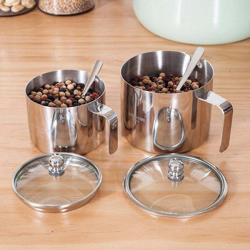 调味盒家用调味瓶罐集厨房盐糖罐辣椒油304不锈钢调味储存用品,厨房/烹饪用具,调味瓶罐/调料研磨器,淘宝优惠券,粉丝福利购,淘宝优惠卷