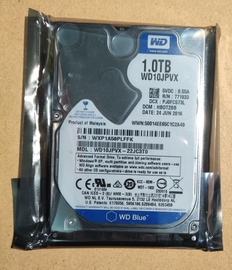 笔记本硬盘西数WD 1t 1000G SATA 机械硬盘 1tb   2.5 一年质保