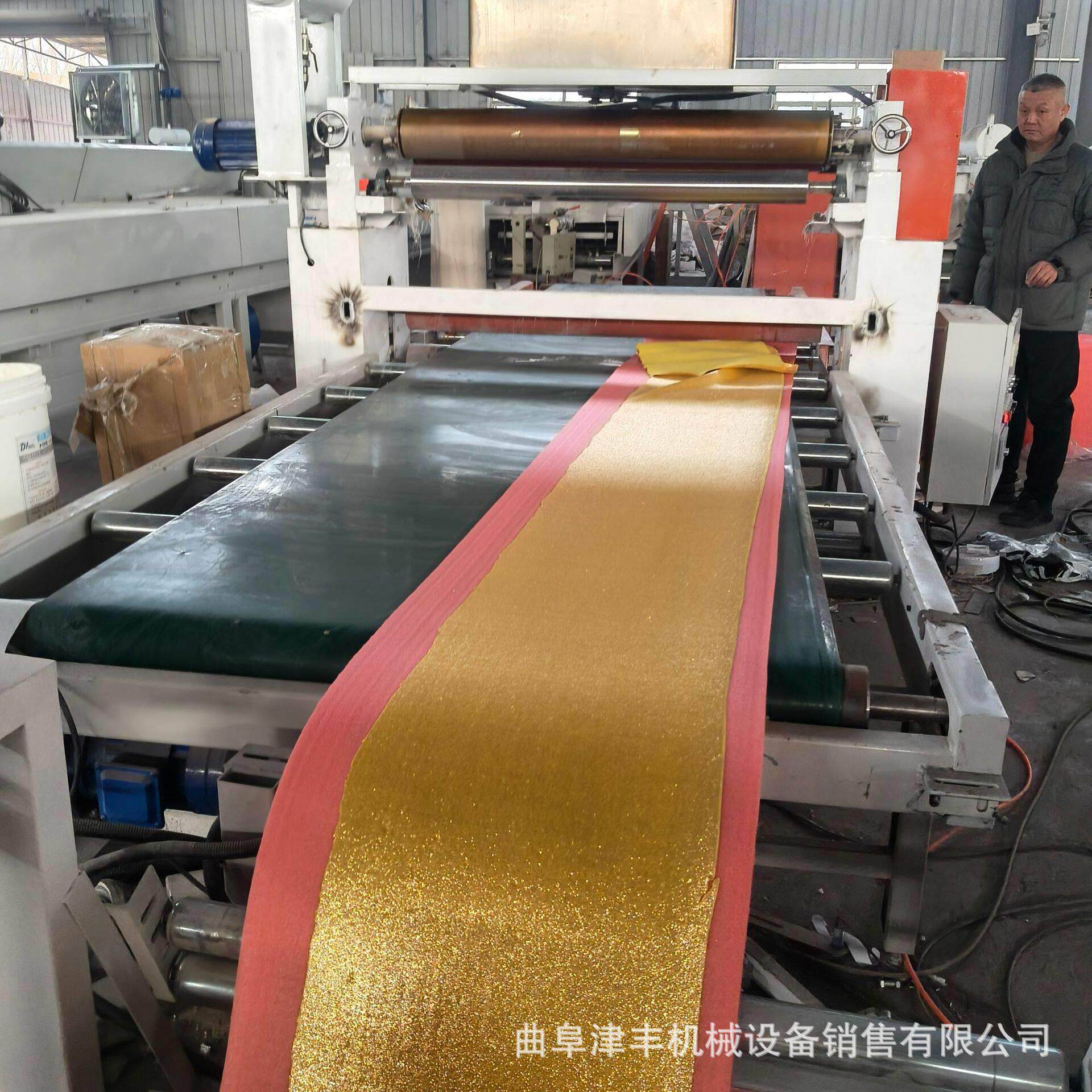 橡塑棉涂不干胶贴合机 自带背胶离型纸复合机 EVA泡棉地板革亚过