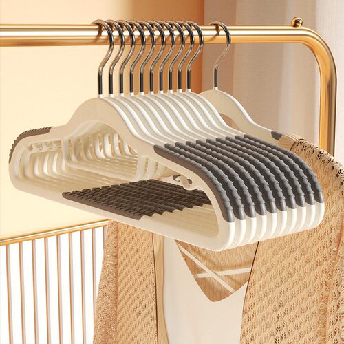 Non-slip and shoulder-protecting hangers for home use, speci