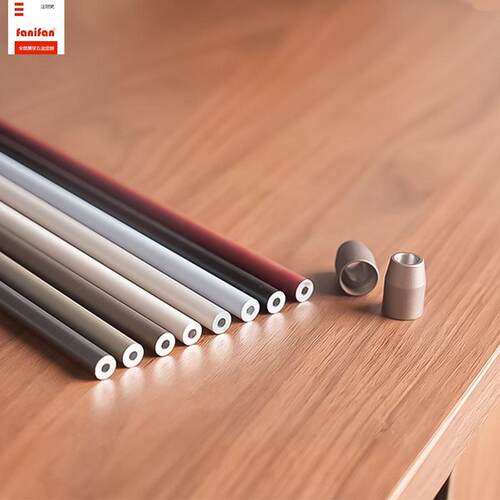 8mm金属圆管装饰杆酒柜木柜支撑杆高档酒架铝合金护栏档杆围栏杆