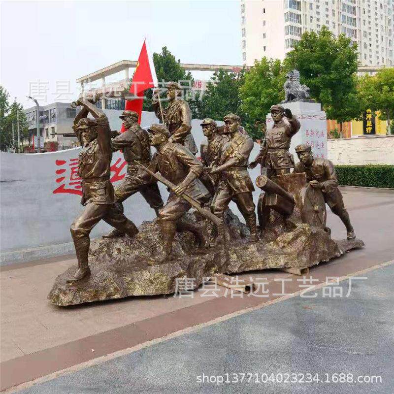 广西纪念园铸铜雕塑英雄人物烈士 校园名人雕像