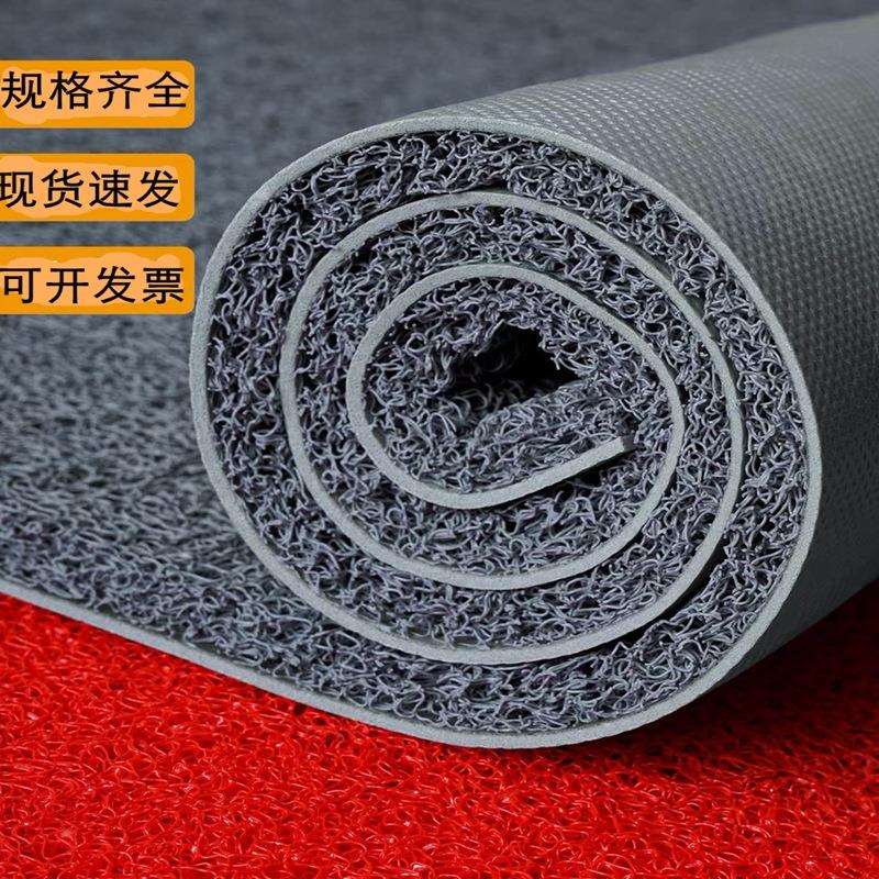 丝圈地垫商用红地毯室外入户门垫防水防滑PVC地垫子酒店迎宾地毯