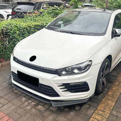适用大众尚酷Scirocco MK3.5 R 2015+前杠前唇前铲扰流板跨境改装