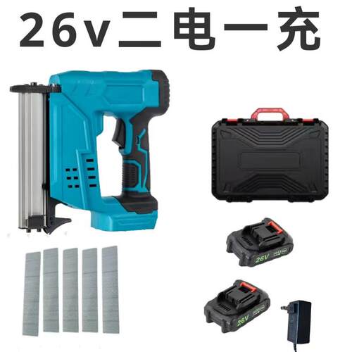 刚巧射钉枪充电式电动家用f30直钉枪气钉枪锂电打钉枪码钉枪