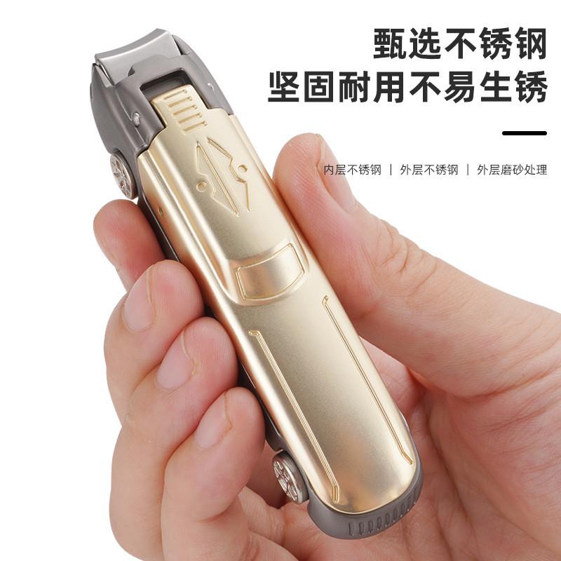高端跑车指甲钳汽车指甲剪大号指甲刀土豪金银色多功能防飞溅创意