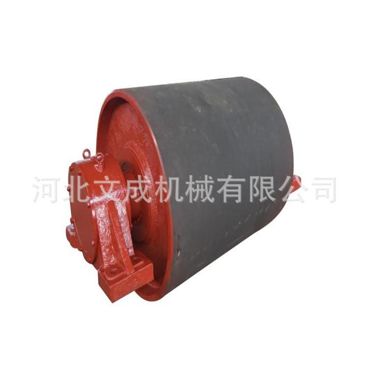 生产厂家矿用DTII无动力皮带输送机光面包胶陶瓷改向滚筒型号