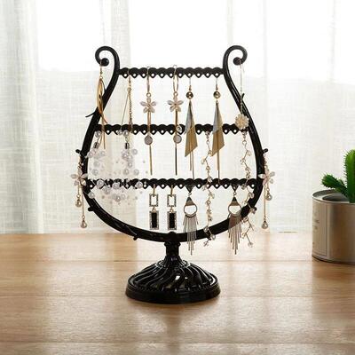 Creative Wine Cup Shape Earrings Bracelet Jewelry Display Ho