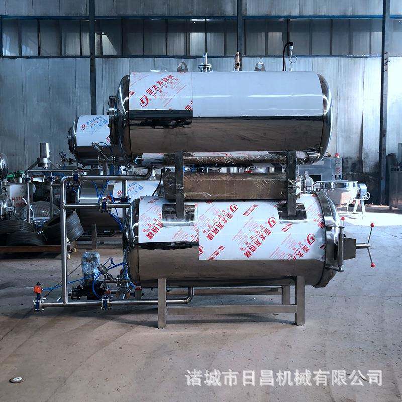 铝箔袋牛肉灭菌锅电加热双层水浴式杀菌真空包装玉米豆干杀菌锅