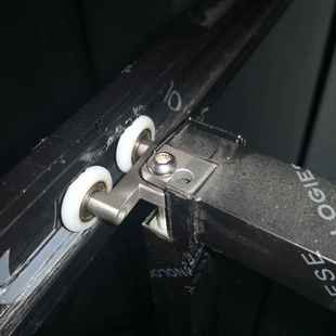 窄侧滑门直角方淋浴房内飞方玻型璃干湿极844分型离隔断卫生间侧