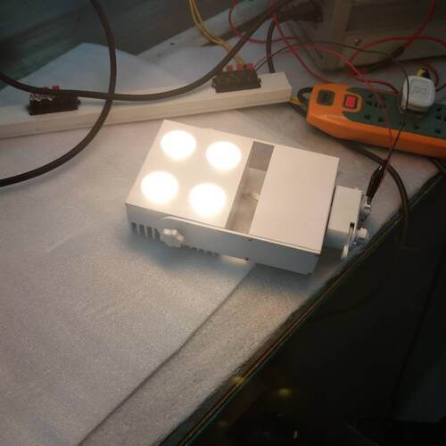 LED方形轨道射灯博物馆画廊美术馆服装店橱窗展示灯20W 40w60w