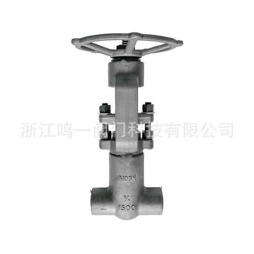 锻钢高压自密封闸阀1500LB高压力自紧式自压密封承插焊闸阀直销
