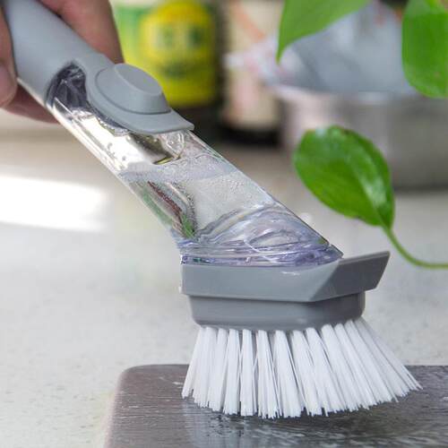 Automatic Liquid Dispensing Multi-Function Long Handle Dishw