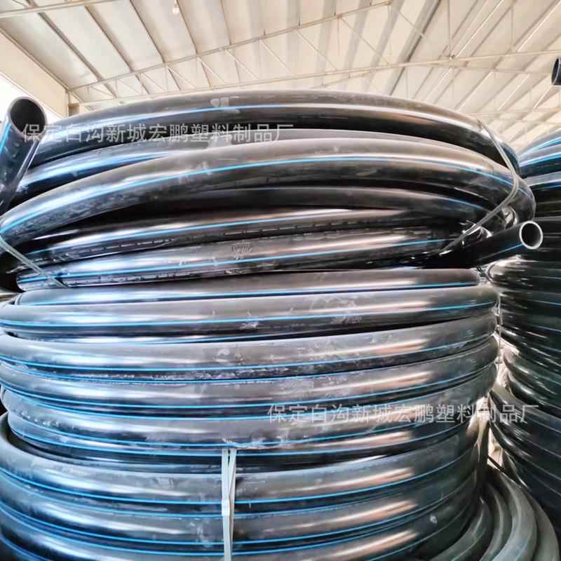 PE穿线管路灯地埋HDPE电力电缆保护管202532黑色硬盘管注浆管
