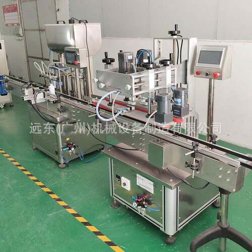多头气缸灌装机旋盖机适用化妆品食品化工行业机械设备水乳霜机油
