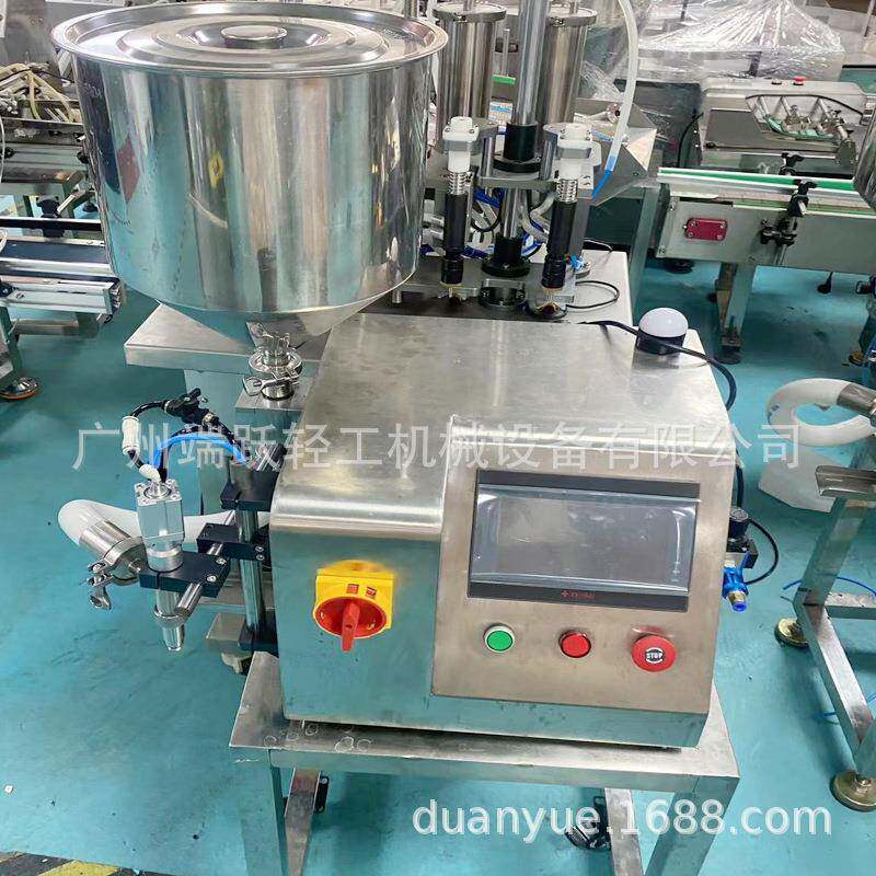 齿轮泵灌装机膏体液体灌装机高精准灌装填充机粘稠物料灌装工厂价